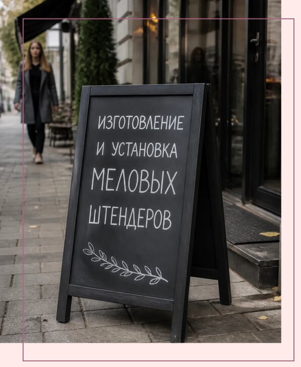Меловые штендеры в Чебаркуле по цене от 6979 р. | Аванза-Чбр